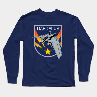 Daedalus Class Tau'ri Spaceship Long Sleeve T-Shirt